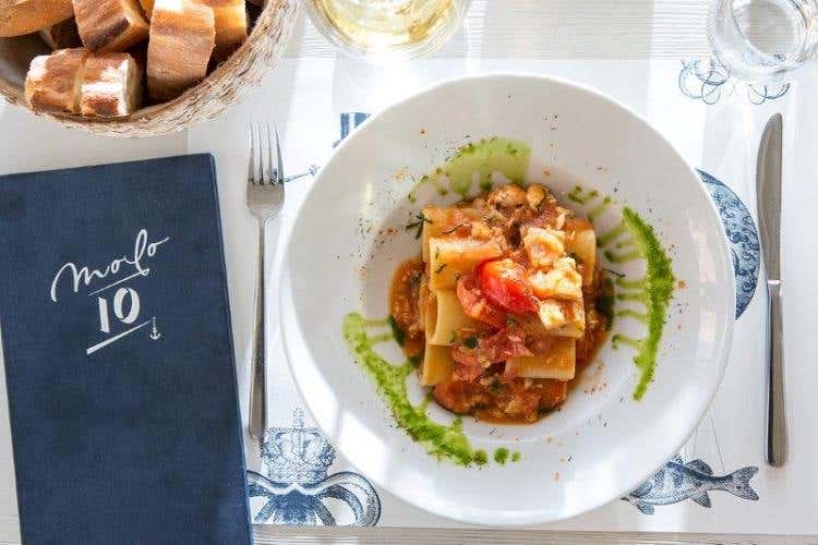 Mezzi paccheri allo scorfano